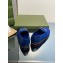 Gucci Horsebit loafer with crystals ‎759780 Satin Blue 2023