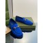 Gucci Horsebit loafer with crystals ‎759780 Satin Blue 2023