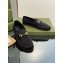 Gucci Horsebit loafer with crystals ‎759780 Satin Black 2023