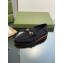Gucci Horsebit loafer with crystals ‎759780 Satin Black 2023