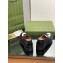 Gucci lug loafer with Scalloped rubber trim and Fringe Black/White leather 2023
