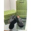 Gucci GG lug loafer with Horsebit 756501 Black leather 2023
