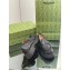 Gucci GG lug loafer with Horsebit 756501 Black leather 2023