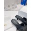 Dior Dio(r)evolution Heeled Slides in Quilted Cannage Calfskin Black 2022