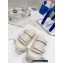Dior Dio(r)evolution Slides in Quilted Cannage Calfskin White 2022
