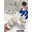 Dior Dio(r)evolution Slides in Quilted Cannage Calfskin White 2022