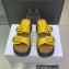 Dior Diorquake Strap Sandals in Calfskin Yellow 2022
