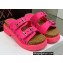 Dior Diorquake Strap Sandals in Calfskin Bright Pink 2022