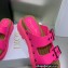 Dior Diorquake Strap Sandals in Calfskin Bright Pink 2022