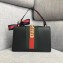 Gucci Embroidered Flower Sylvie Small Shoulder Bag 421882 Black 2018