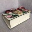 Gucci Embroidered Flower Sylvie Small Shoulder Bag 421882 White 2018