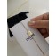 Celine Alphabet Brass Bracelet
