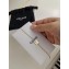 Celine Alphabet Brass Bracelet
