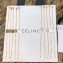 Celine Alphabet Brass Bracelet