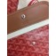 Goyard Logo Print Saint Louis Pertuis Reversible Tote Beach PM/GM Bag Red