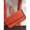 Goyard Logo Print Saint Louis Pertuis Reversible Tote Beach PM/GM Bag Orange