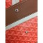 Goyard Logo Print Saint Louis Pertuis Reversible Tote Beach PM/GM Bag Orange
