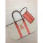 Goyard Logo Print Saint Louis Pertuis Reversible Tote Beach PM/GM Bag Orange