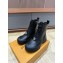 Louis Vuitton Ruby Flat Ankle Boots Calf leather Black 01 2023