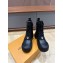 Louis Vuitton Ruby Flat Ankle Boots Calf leather Black 01 2023