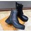 Louis Vuitton Ruby Flat Ankle Boots Calf leather Black 01 2023