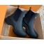 Louis Vuitton Ruby Flat Ankle Boots in Calf leather Black 2023