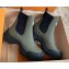Louis Vuitton Ruby Flat Ankle Boots in Calf leather Green 2023
