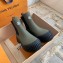 Louis Vuitton Ruby Flat Ankle Boots in Calf leather Green 2023