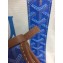 Goyard Logo Print Saint Louis Pertuis Reversible Tote Beach PM/GM Bag Dark Blue