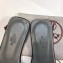 Hermes Oran Flat Sandals with Rhinestone Silver/Grey 2018