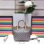 Gucci Children's Check Bow GG Tote Bag 501804 Pink 2018
