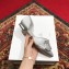Manolo Blahnik Crystal Satin Flat Shoes Gary 2018