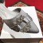 Manolo Blahnik Crystal Satin Flat Shoes Gary 2018