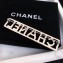 Chanel Logo Brooch White 2018