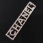 Chanel Logo Brooch White 2018