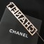 Chanel Logo Brooch White 2018