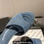 Alexander Wang Heel 6.5cm Lucienne Mules in Denim Blue 2024