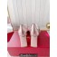 Roger Vivier Heel 8.5cm Mini Très Vivier Strass Buckle Babies Pumps in Leather Pink 2024