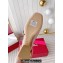 Roger Vivier Heel 8.5cm Mini Très Vivier Strass Buckle Babies Pumps in Leather Pink 2024