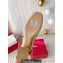 Roger Vivier Heel 8.5cm Mini Très Vivier Strass Buckle Babies Pumps in Leather Gold 2024