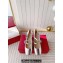 Roger Vivier Heel 8.5cm Mini Très Vivier Strass Buckle Babies Pumps in Leather Silver 2024