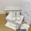 Dior Walk'n'Dior Low-Top Sneakers in White Macramé Embroidered Cotton 2022