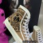 Dior Walk'n'Dior High-Top Sneakers in Beige Jute Canvas Embroidered with Dior Union Motif 2022
