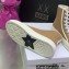 Dior Walk'n'Dior High-Top Sneakers in Beige Jute Canvas Embroidered with Dior Union Motif 2022