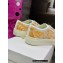 Dior Walk'n'Dior Sneakers in Toile de Jouy Embroidered Cotton Bright Orange 2022