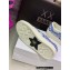 Dior Walk'n'Dior Sneakers in Toile de Jouy Embroidered Cotton Bright Blue 2022