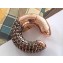 Fendi Fendioops Earrings Pink Gold