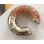 Fendi Fendioops Earrings Silver