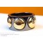 Louis Vuitton Black Ring Yellow Gold