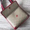 Gucci Web GG Supreme Messenger Bag 495654 Red 2018